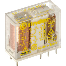 Relé De Seguridad Finder 24VDC 8A Doble Contacto CO - 50.12.9.024.5000