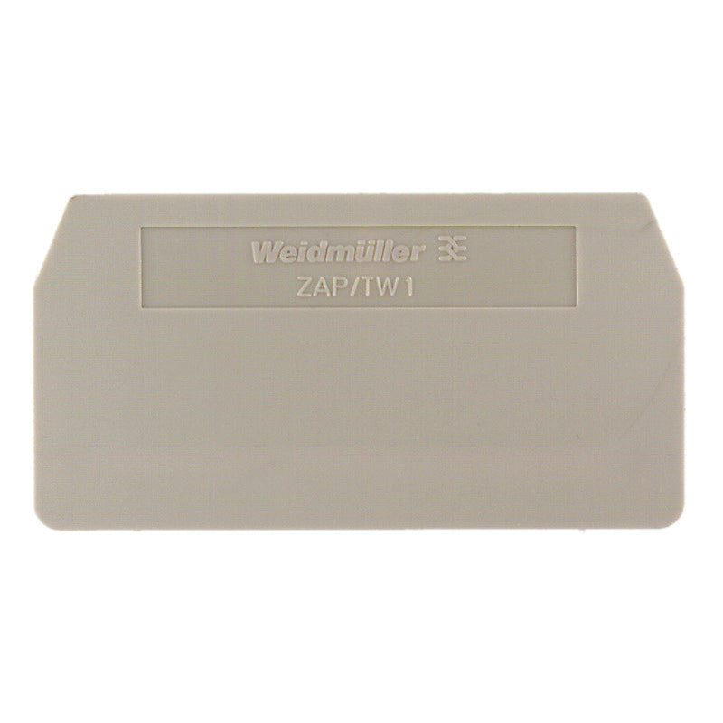 Placa De Fin De Separación De Terminal Weidmuller ZAP/TW - 1608740000 [10 Piezas]
