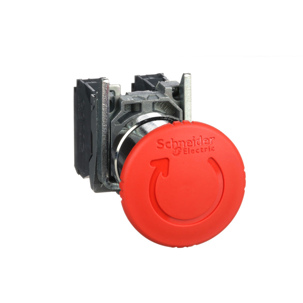 Schneider Electric XB4BS8445 Botón De Parada De Emergencia 40mm - XB4BS8445