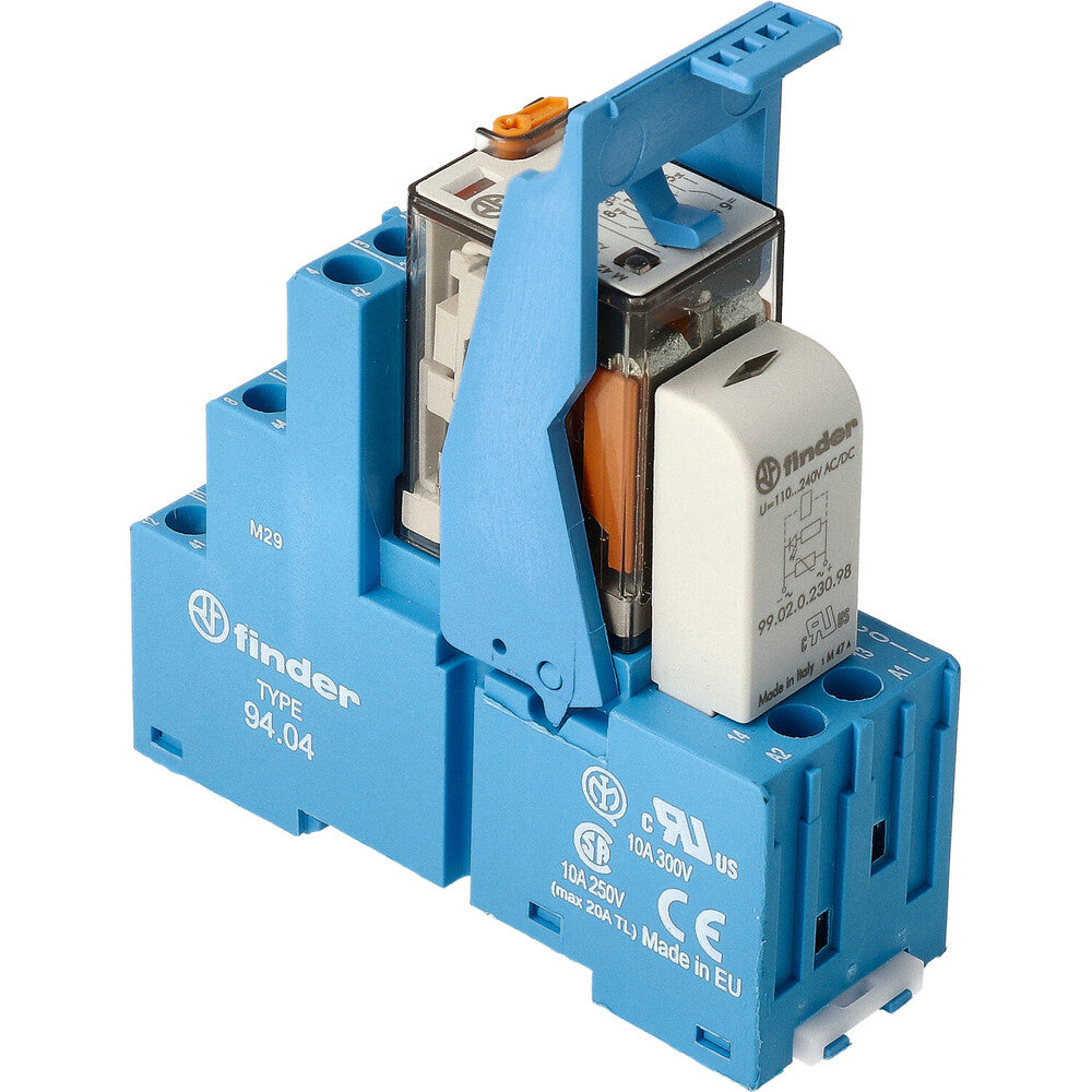 Finder Relé De Interfaz 4CO 7A 230VAC Con LED - 58.34.8.230.0060