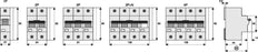 Eaton AZ-4-C80 Interruptor Automático MCB De 4 Polos 80A - 211802