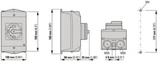 Eaton P1 25A Interruptor Principal De Tres Polos Con Función De Parada - 207295