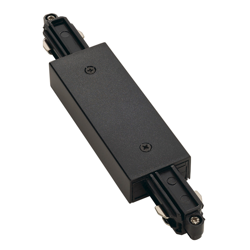Conector De Riel SLV De 1 Fase Con Alimentación Negra - 143100