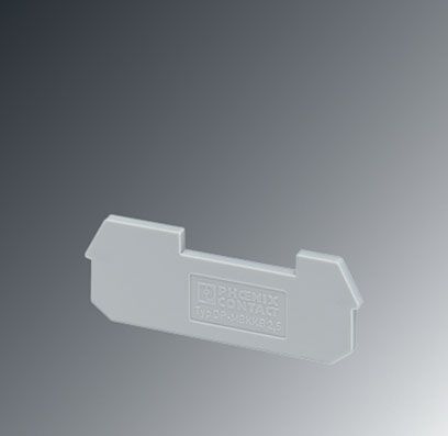 Phoenix Contact DP-MBKKB 2.5 Placa Espaciadora Gris - 1413065 [10 Piezas]
