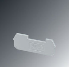 Phoenix Contact DP-MBKKB 2.5 Placa Espaciadora Gris - 1413065 [10 Piezas]