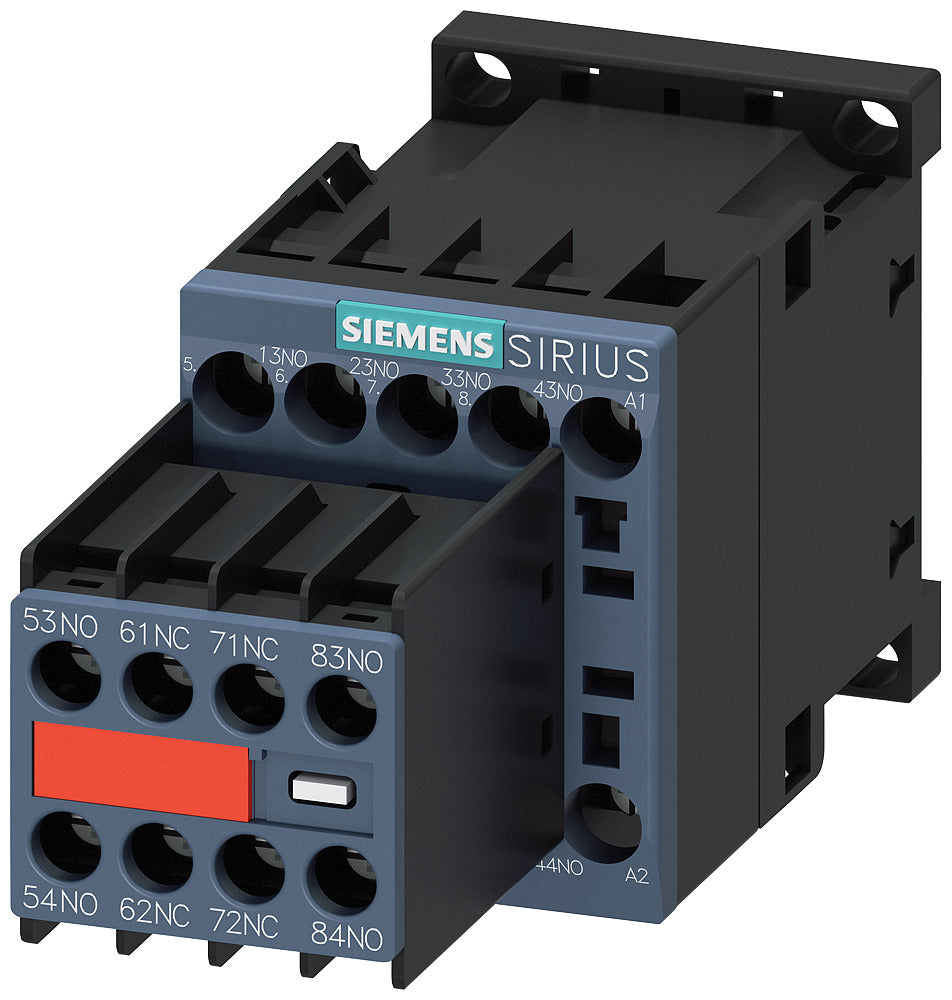 Siemens 3RH2262 6NO+2NC Relé Contacto 24 V CC - 3RH22621BB40