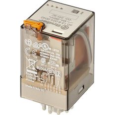 Finder Relé Industrial De 10A Enchufable 24VAC 3CO AgNi - 60.13.8.024.0040