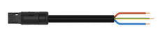 WAGO Winsta Cable Preensamblado De 3 Polos 3M Negro - 774-9993/207-301