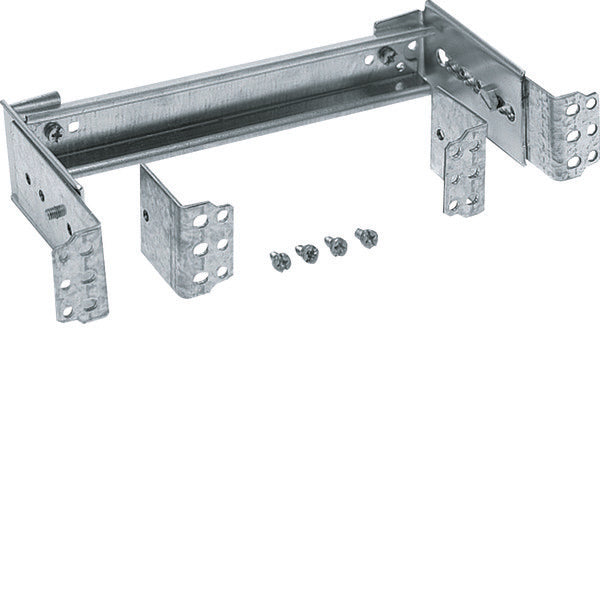 Hager UZ01B3 Montaje De Riel DIN Bajable 250mm Acero - UZ01B3
