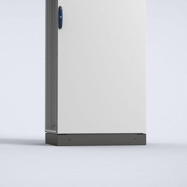 Nvent Hoffman Plinto Frontal Y Trasero 100x1000mm Base De Acero - Pf1100