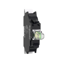 Schneider Electric Bloque LED Blanco 24V CA/CC Terminal De Resorte - ZBVB15