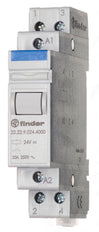 Finder 22.22 Relé De Instalación 48VAC 20A Duales NO Contactos - 22.22.8.048.4000