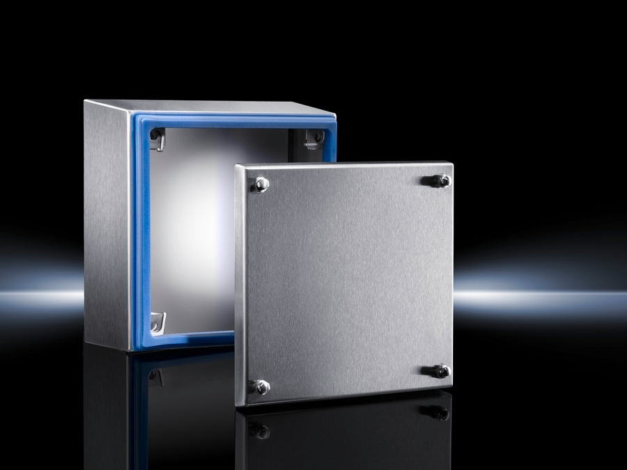 Rittal HD 1.4301 Acero Inoxidable Caja De Terminal 150x150x80 - 1670600