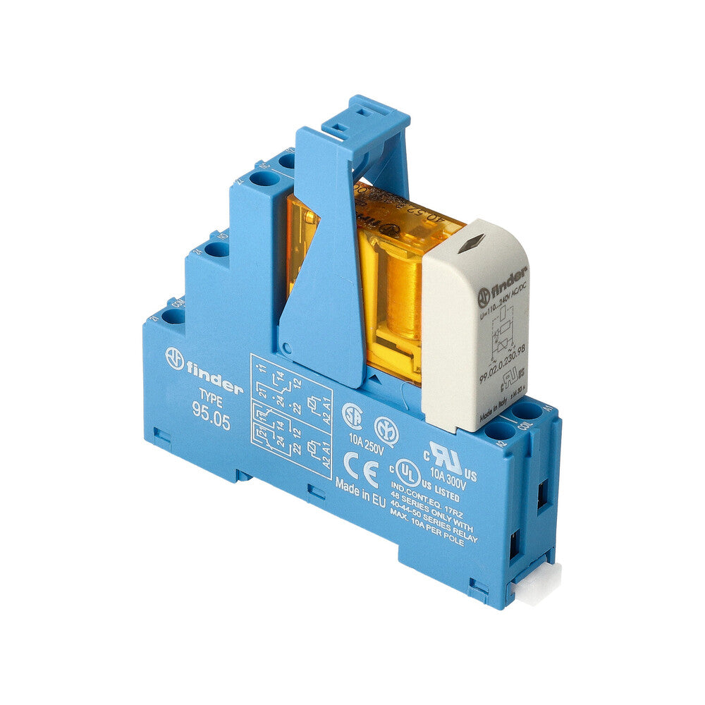 Finder 48.52 Módulo De Relé De Interfaz 8A 230VAC - 48.52.8.230.0060