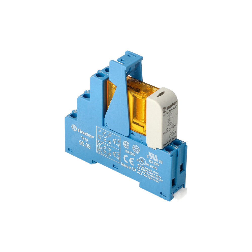 Finder 48.52 Módulo De Relé De Interfaz 8A 230VAC - 48.52.8.230.0060