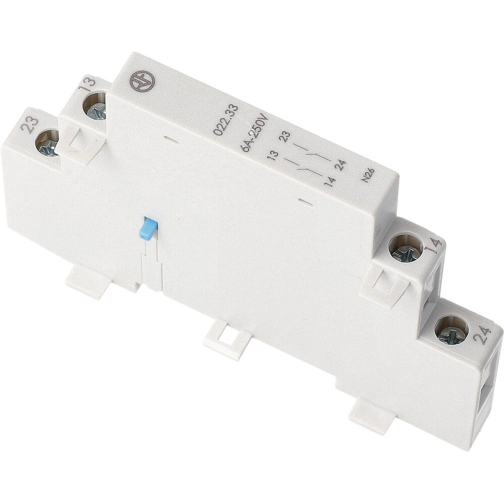 Finder 022.33 Bloque De Contacto Auxiliar 2NO 6A AgNi - 022.33
