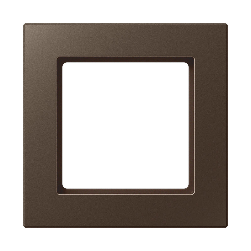 Jung A Creación Marco De Tapa Simple Marrón Mocha - AC581MO