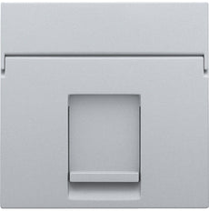 Niko Sterling Placa Central RJ45 Con Tapa Contra Polvos - 121-65100