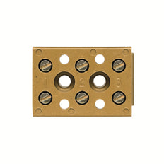 Weidmuller BK3 CRN Regleta De Conexión De 3 Polos 4mm² - 0624920000 [2 Piezas]