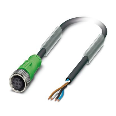 Cable De Sensor M12 De 4 Pines Phoenix 1,5M PUR Libre De Halógenos - 1668108