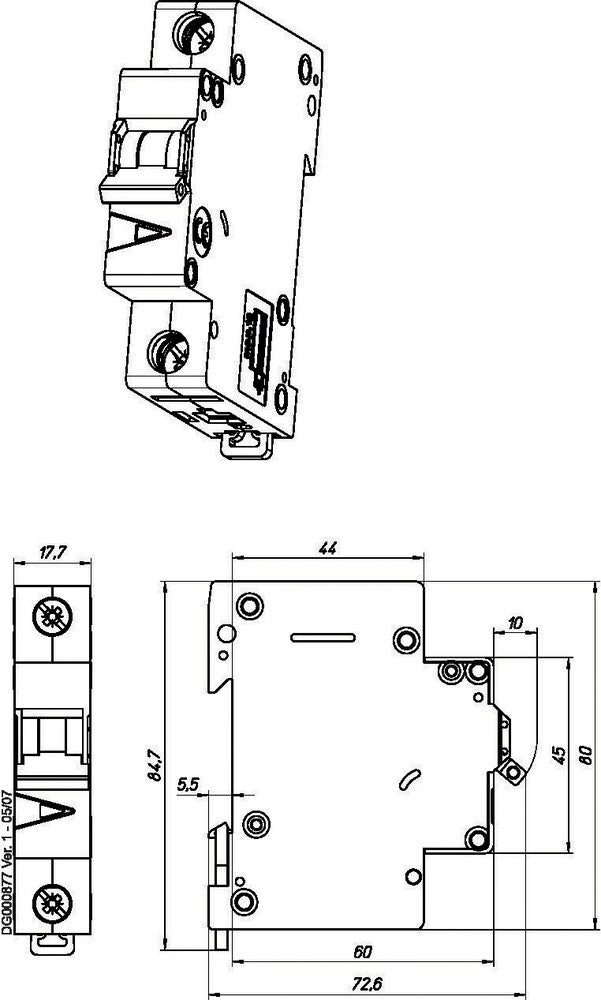 Eaton Faz 40A Interruptor Monopolar C-Curva 15kA - 278565