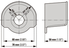 Eaton M22G-XGPV Anillo De Protección Gris - 271610