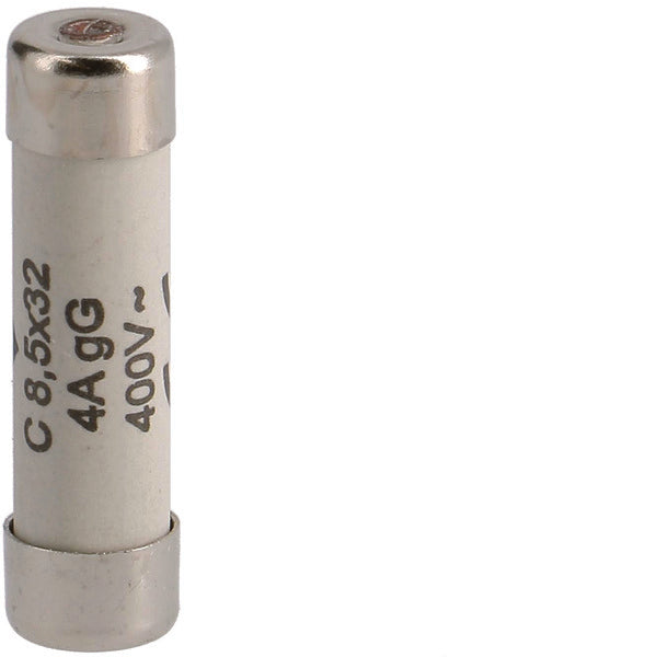 Fusible Cilíndrico Hager 4A 8.5x32mm Tipo C 400V - L8532C04 [10 Piezas]