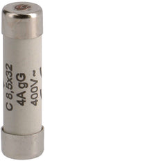Fusible Cilíndrico Hager 4A 8.5x32mm Tipo C 400V - L8532C04 [10 Piezas]