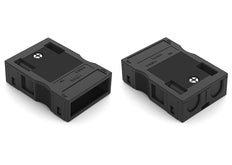 Wago Carcasa De Alivio De Tensión De 3 Polos Para Cables Dobles Negra - 770-503/023-000 [50 Piezas]