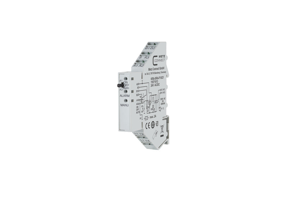 Relé De Interfaz Metz Connect 24V CA/CC SPST - 11071013