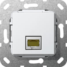 Gira RJ45 Cat 6A 10GB Cambiador De Género Módulo Base - 569503