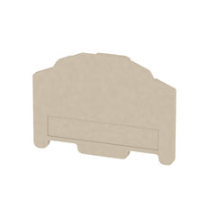Placa De Fin De Partición De Terminal Weidmuller ZAP TW7 - 1706110000 [20 Piezas]