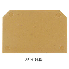 Placa Final Del Bloque De Terminal Weidmuller 54x3mm - 0191320000 [5 Piezas]