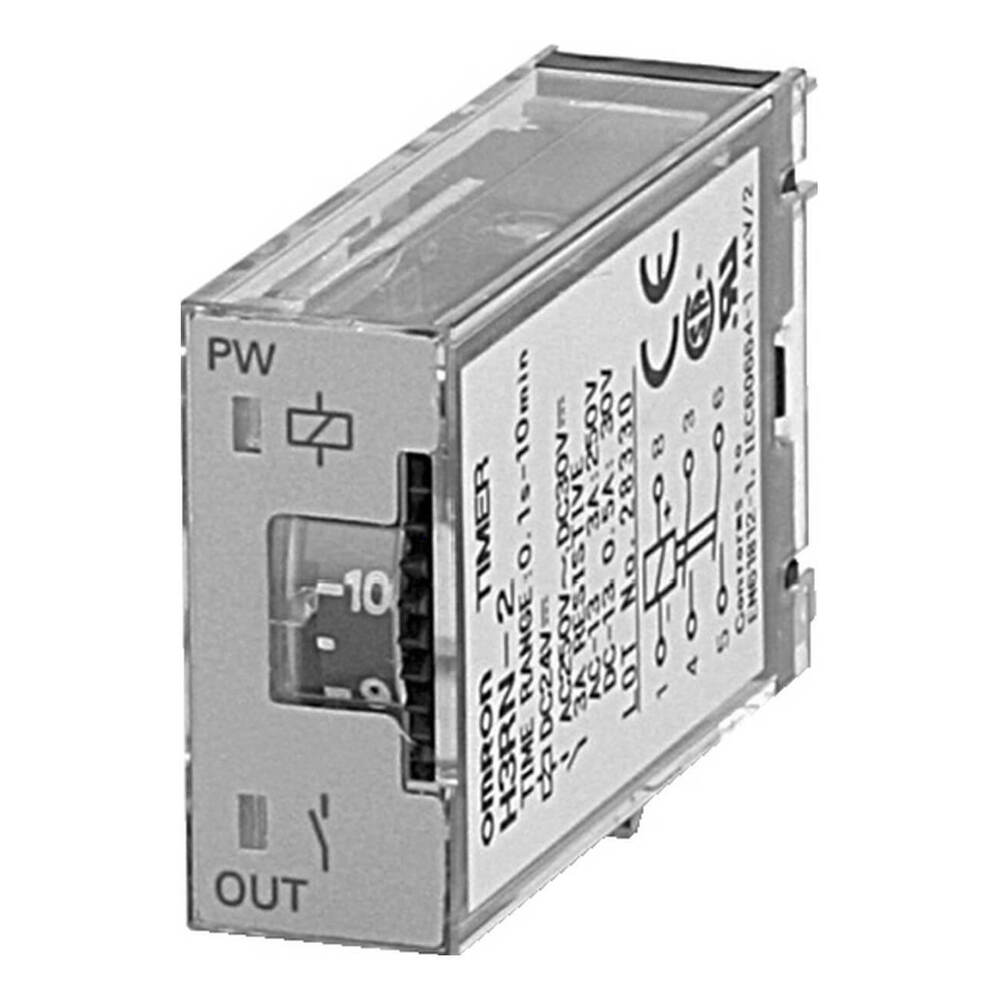 Omron H3RN Relé Temporizador Multifuncional 24VDC 8-Pin DPST - H3RN1008M