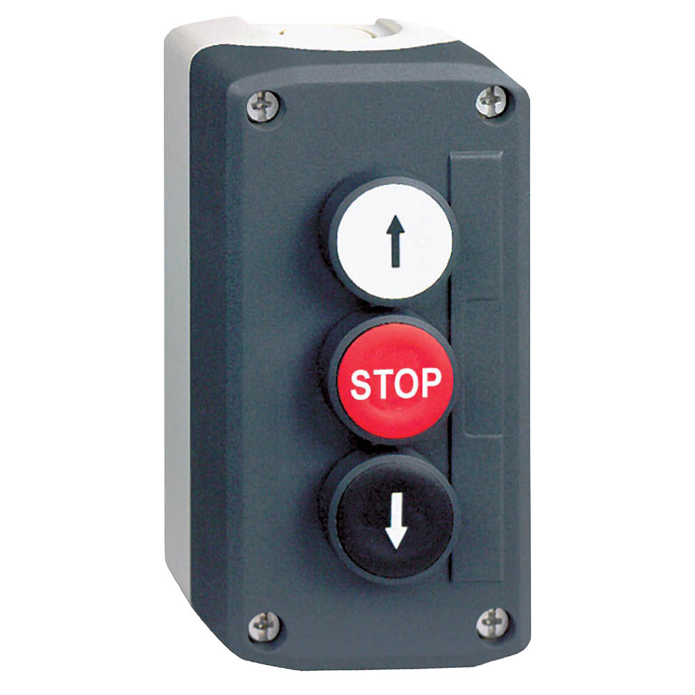 Schneider Electric Estación De Control De 3 Botones - XALD326