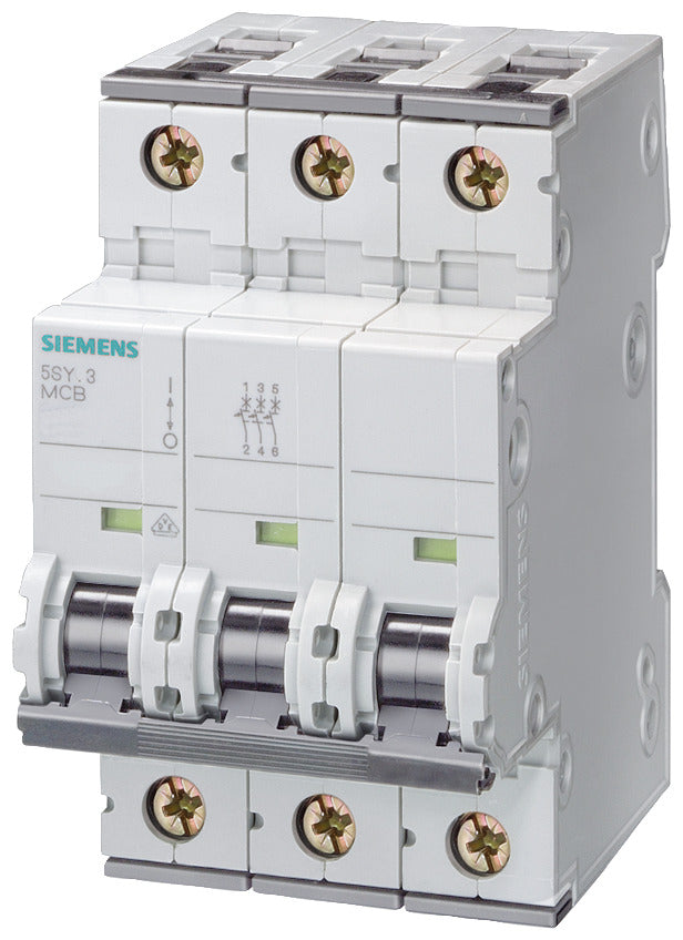 Siemens 5SY4340-7 Interruptor De Circuito De 3 Polos 40A 400V - 5SY43407