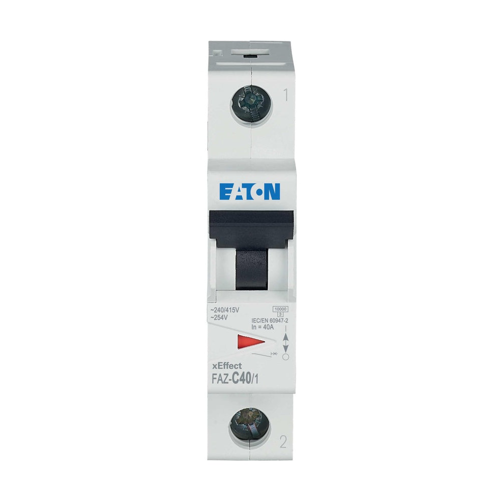 Eaton Faz 40A Interruptor Monopolar C-Curva 15kA - 278565