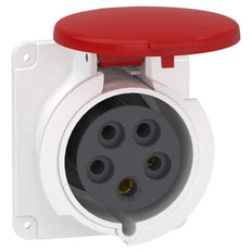 Toma De Panel Industrial Schneider Electric 32A 400V IP44 - PKF32G435