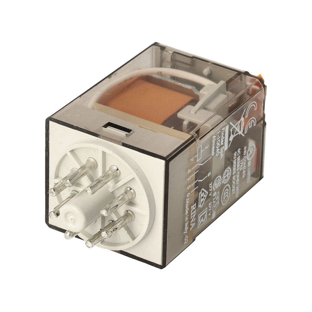 Relé Industrial Finder 230V AC 10A Doble Contacto CO - 60.12.8.230.0040