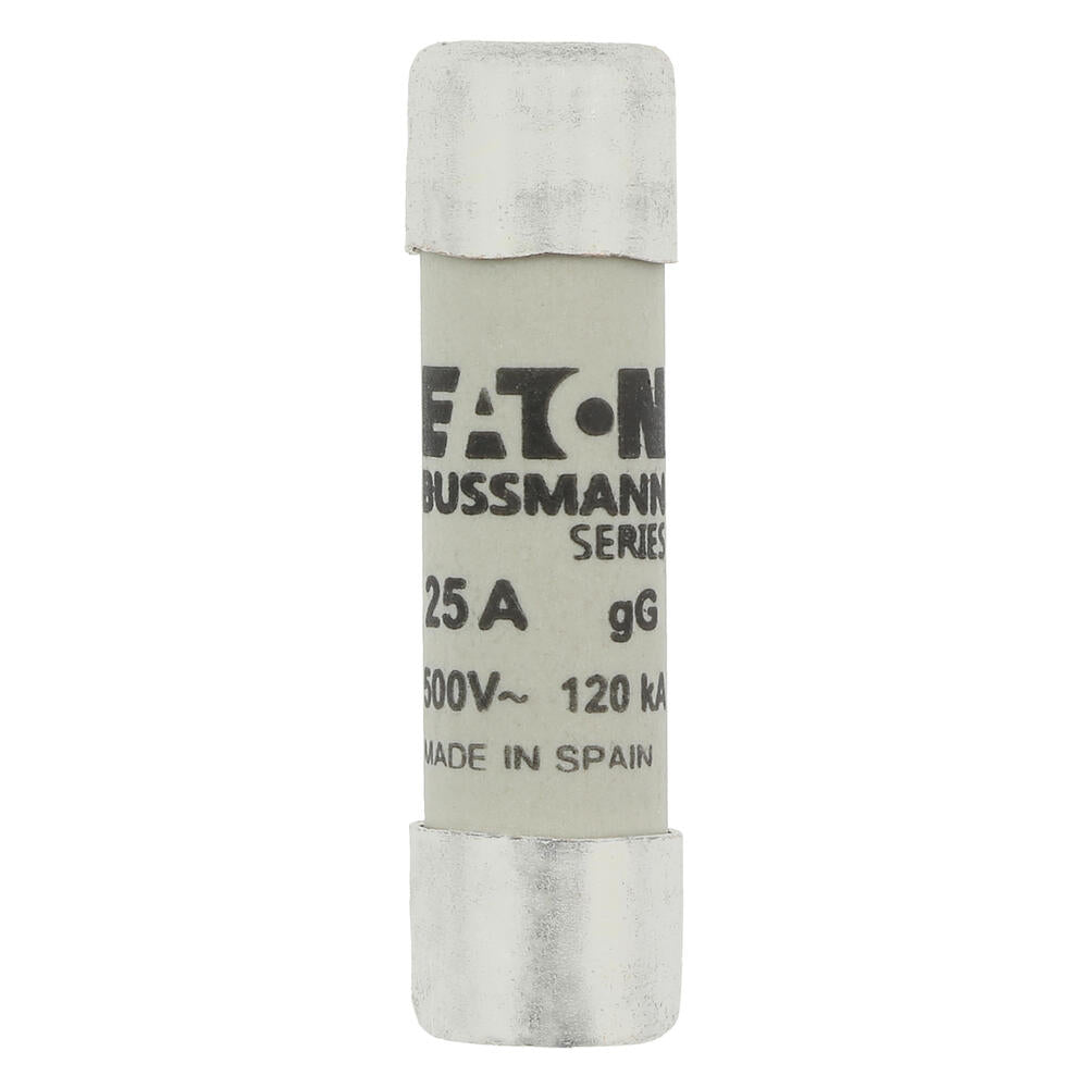 Fusible Cilíndrico De Baja Tensión 25A 500V AC 10x38mm IEC - C10G25 [10 Piezas]