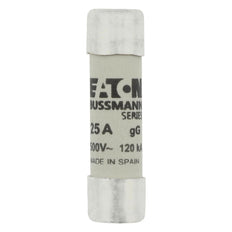 Fusible Cilíndrico De Baja Tensión 25A 500V AC 10x38mm IEC - C10G25 [10 Piezas]