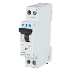 Eaton PLN6 40A Monopolar Más Neutro MCB C-Curva - 263178