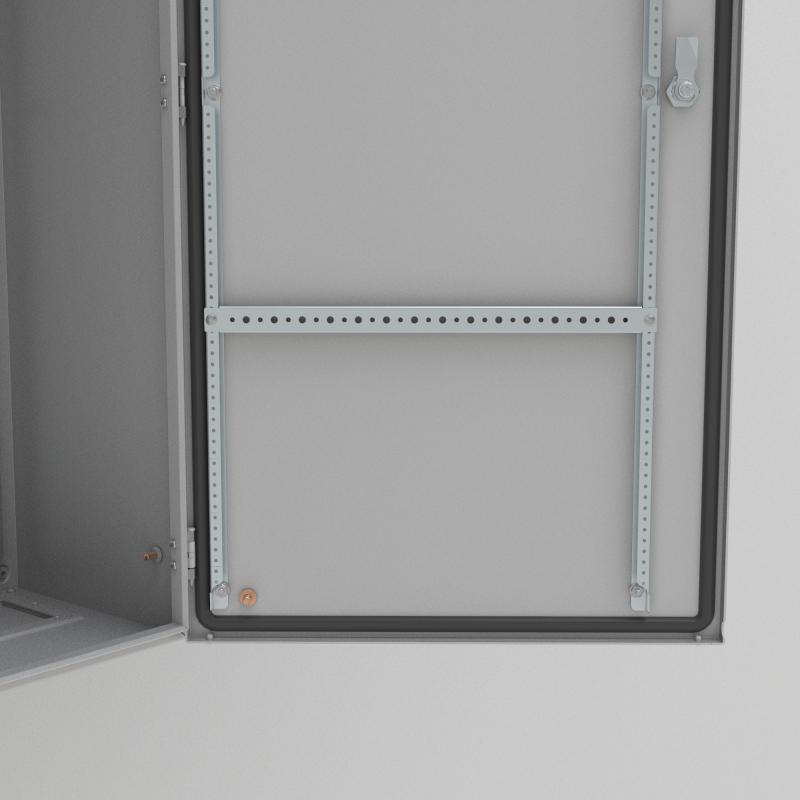Nvent Hoffman Perfil De Puerta Horizontal 600mm Acero Set - DHP060 [5 Piezas]