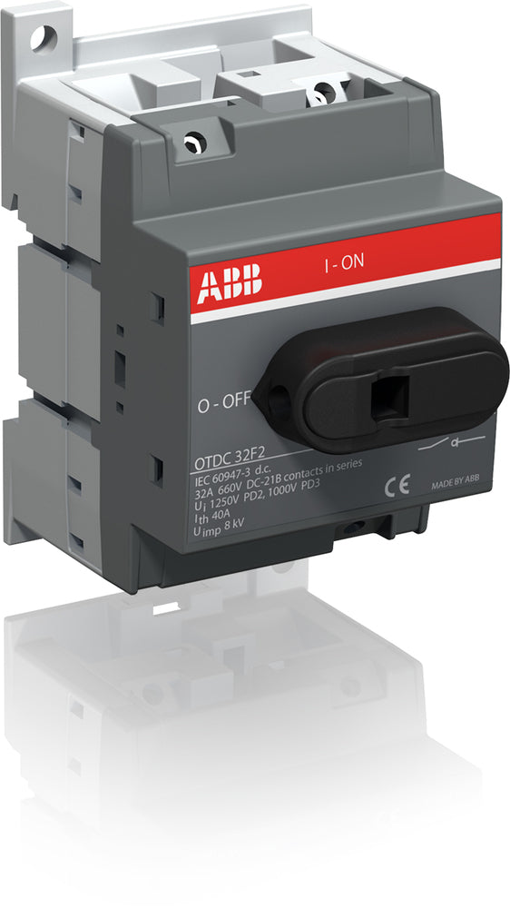 ABB OTDC32F2 CC Interruptor Desconector 32A 660V 2P - 1SCA121456R1001