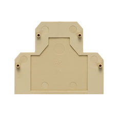 Weidmuller DK4 Bloque De Terminal Placa Final Beige - 0359260000 [5 Piezas]