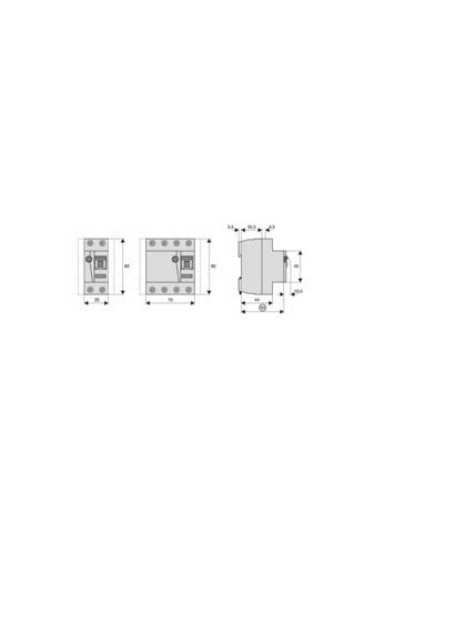 Eaton FRCMM 80A 4P Interruptor RCCB Digital - 170450