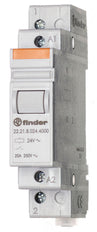 Finder Relé De Instalación 20A 230VAC Contacto Único - 22.21.8.230.4000