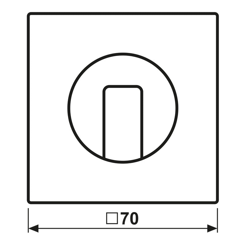 Jung LS990 Gris Claro Tapa Rotativa - LS1941LG