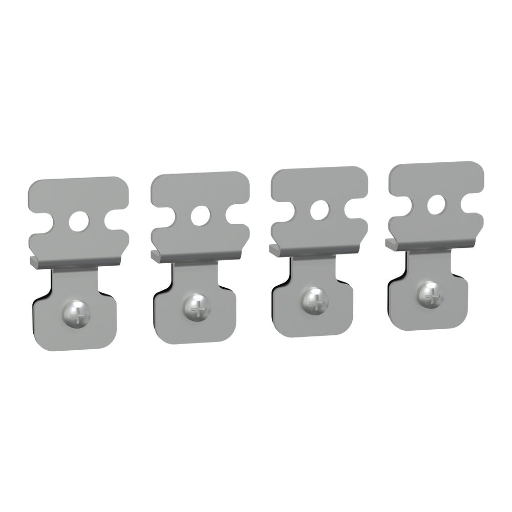 Schneider Electric Soporte De Pared Escuadra De Fijación-Set 4 Piezas SBM - NSYAEFPFSB [4 Piezas]