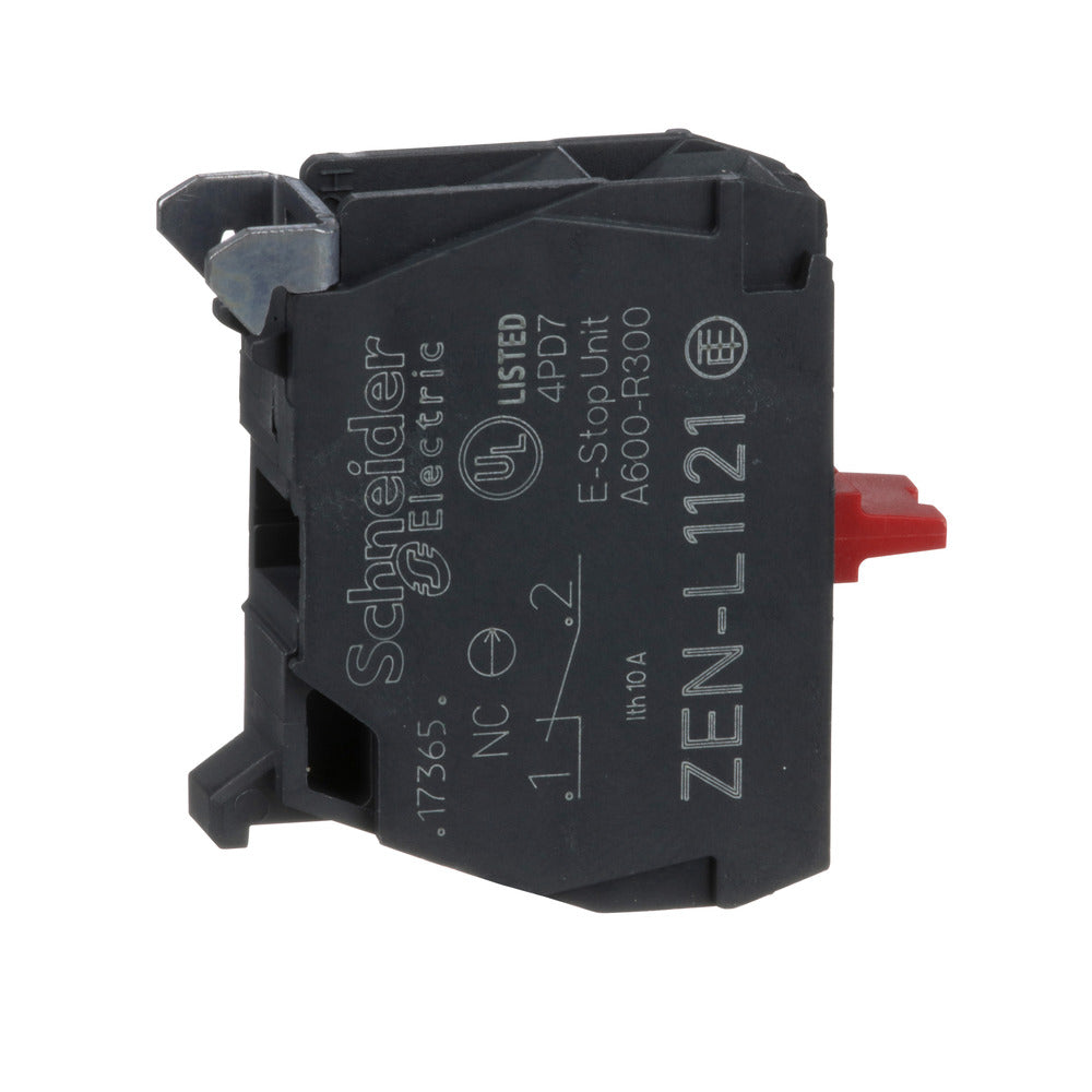 Schneider Electric Harmony XAL Bloque De Contacto NC - ZENL1121 [2 Piezas]